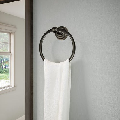 Design House 558114 Alta Bay Transitional 18-inch Towel Bar for Bathroom Bedroom Closet or Kitchen, Polished Chrome