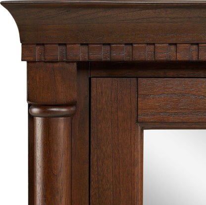 Signature Hardware 484248 Claudia 34" Framed Double Door Medicine Cabinet