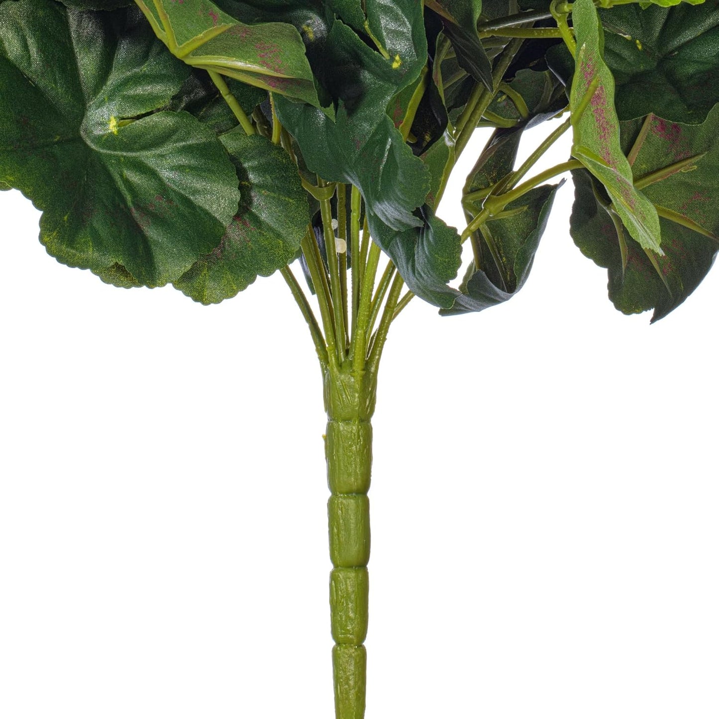 Vickerman Everyday Artificial Purple Geranium Bush 17.5" - Premium Faux Floral Decor for Weddings or Everyday