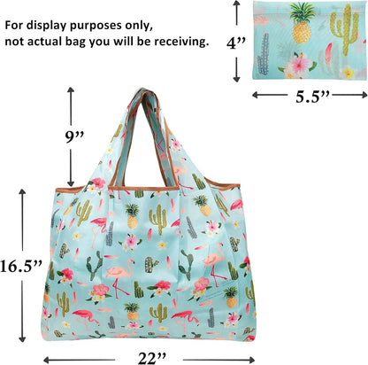 Wrapables Durable Large Nylon Reusable Shopping Bag for Eco-Friendly Shopping