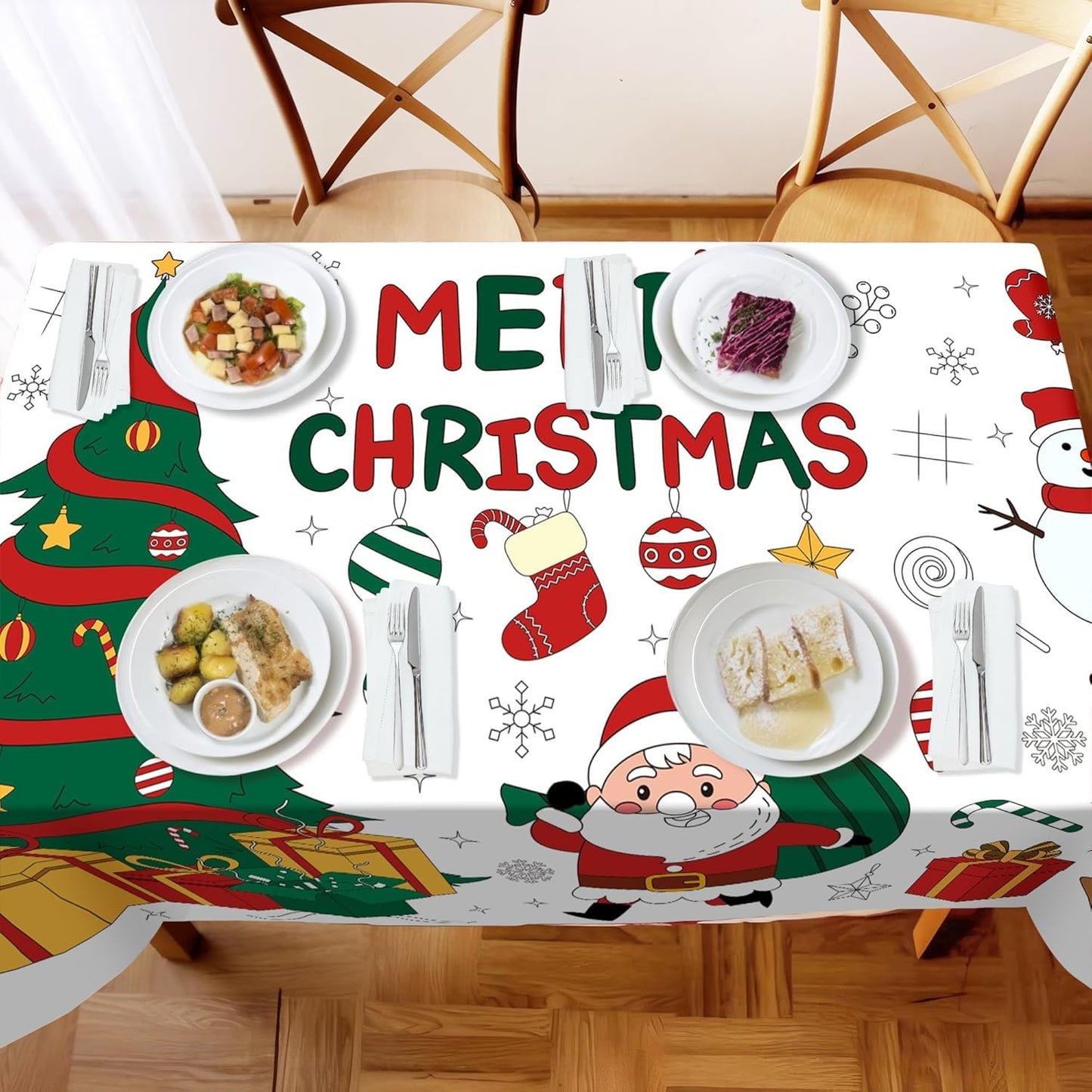 1 Pack Kids,30 72 Inch Childom Christmas Coloring Tablecloth for Kids,Christmas Crafts for x Disposable Paper Table