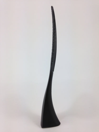 MARNA Stand Rice Paddle Shamoji Black K-386BK