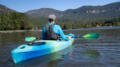 Perception Kayaks Joyride 10 - Sit Inside Kayak for Adults and Kids - Recreational and Multi-Water Kayak with Selfie Slot - 10' - Déjà vu