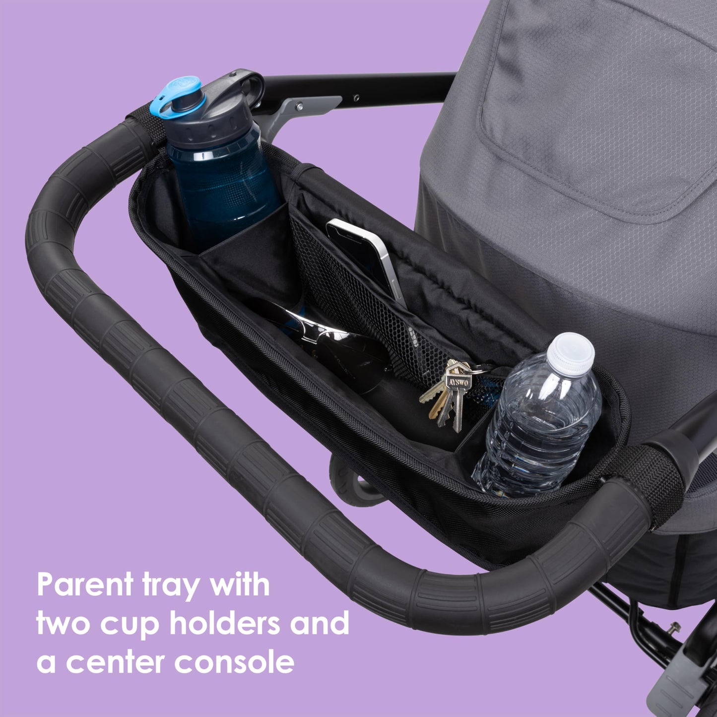 Baby Trend Navigator PRO 2-in-1 Stroller Wagon, Dash Black