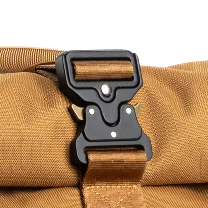Think Tank FocusPoint 30L RollTop Camera Backpack - Golden Hour: Expandable Travel & Camera Backpack with Laptop Sleeve, Quick Side and Back Access, Rain Cover – Versatile Photography & Travel Bag