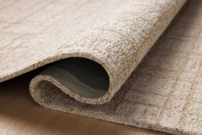 Loloi Chris Loves Julia Polly Collection POL-10 Khaki/Sand 8'-6" x 11'-6" Area Rug