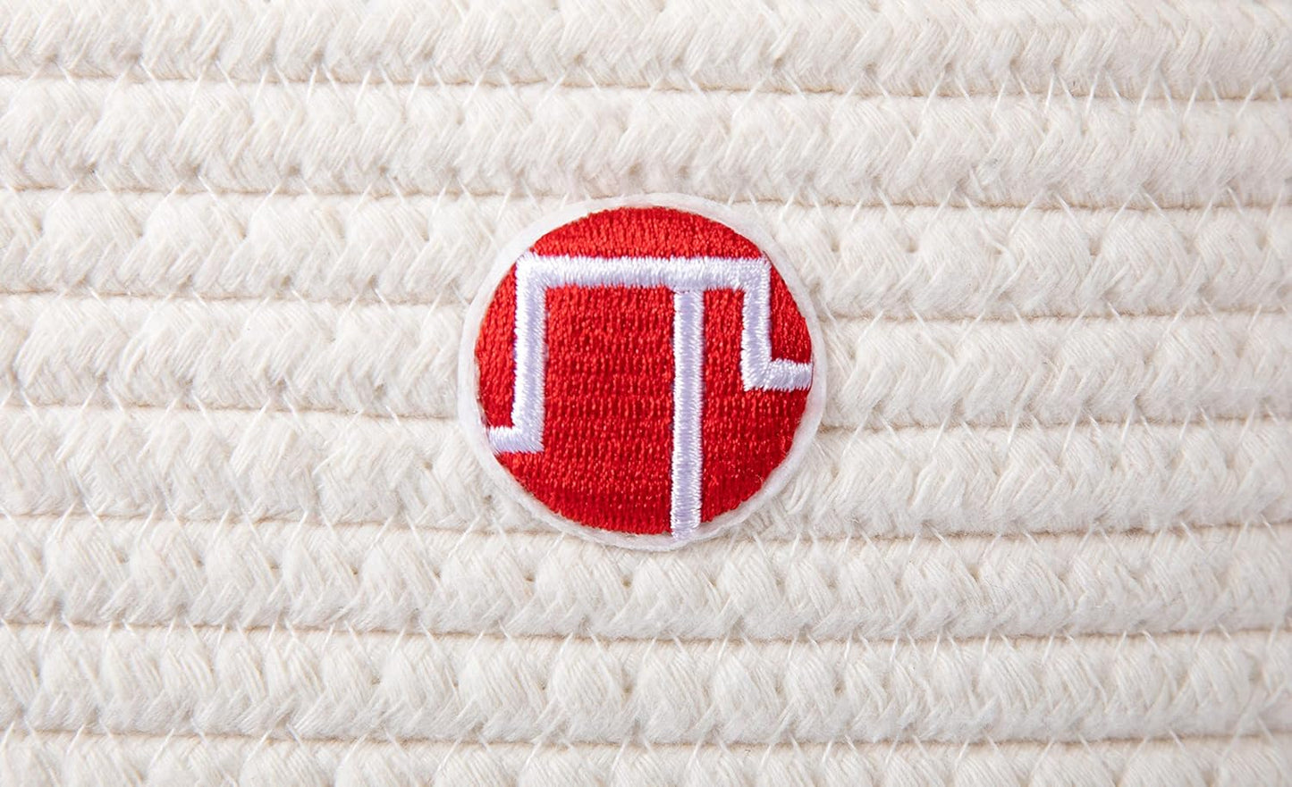 NatureMe XXXLarge Cotton Rope Woven Laundry Basket (6 Colors) - 23” x 17” - Home Storage Hamper Bin