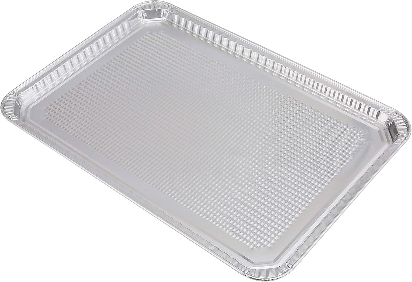 Glad Disposable Bakeware Aluminum Cookie Sheets for Baking & Roasting, 12 Count, 16" x 11"