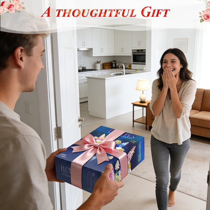 Abbabby Flower Building Set for Adults.880-Piece Artificial Bouquet Set Compatible with Lego.DIY Floral Building Toy for Ages 8+.Romantic Flower Bricks Kit for Lover.Baby.Mother.Home Decor & Gift