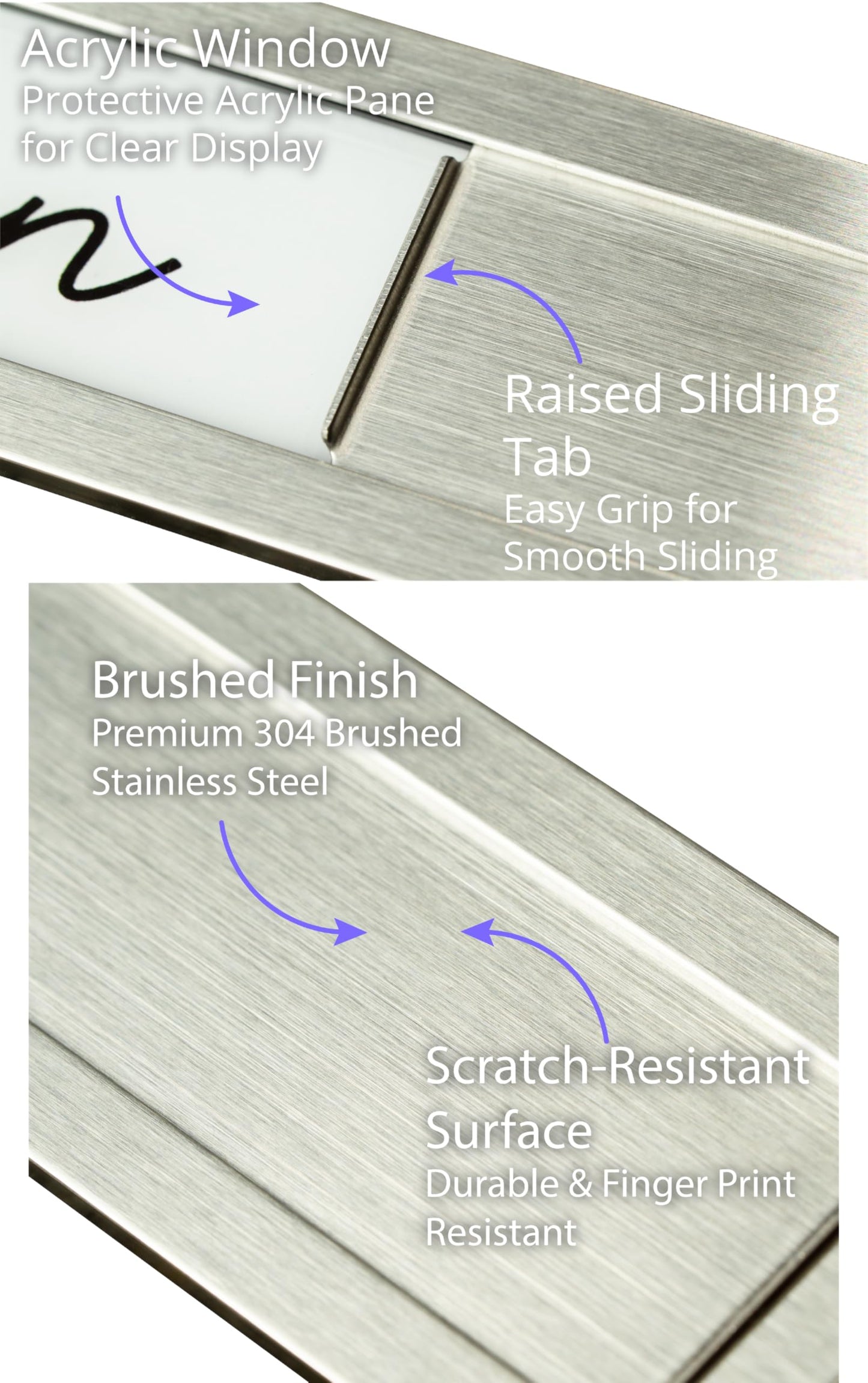 SimplyNeat Clean Dirty Magnet for Dishwasher - Stainless Steel Dishwasher Magnet Clean Dirty Sign - Clean/Dirty Magnetic Signs That Says Clean & Dirty for Home or Kitchen - Optional Adhesive for Non-Metal Surfaces - Millennial Gray and White