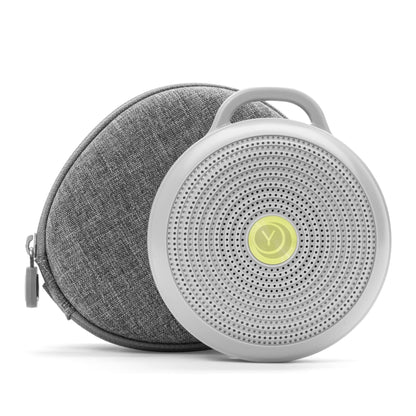 Yogasleep Hushh & Crush Resistant Travel Case, (2 Piece Set) Portable White Noise Sound Machine for Baby, 3 Soothing Natural Sounds, Noise Canceling for Sleep Aid, Office Privacy, & Meditation