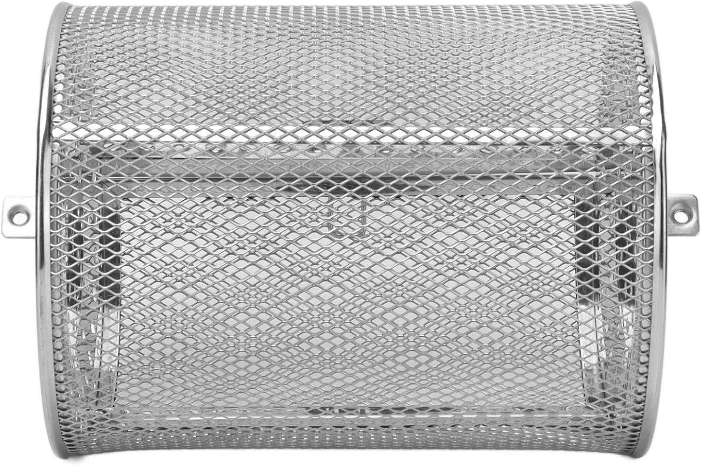 Stainless Steel Rotisserie Basket, 360 Degree Rotatable Oven Cage for Baking Nuts BBQ Roaster Tool