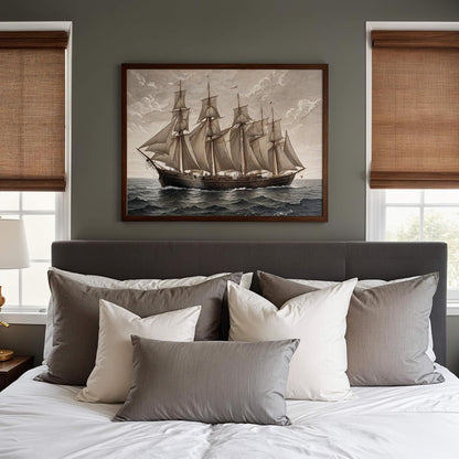 Poster Palooza 8x8 Brown Mahogany Finish Solid Pine Wood Picture Frame with UV Acrylic & Hanging Hardware