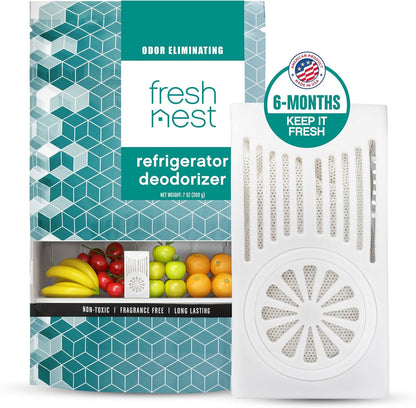 Zeolite Refrigerator Deodorizer - Long-Lasting Odor Eliminator for Fridge & Freezer | 1-Pack