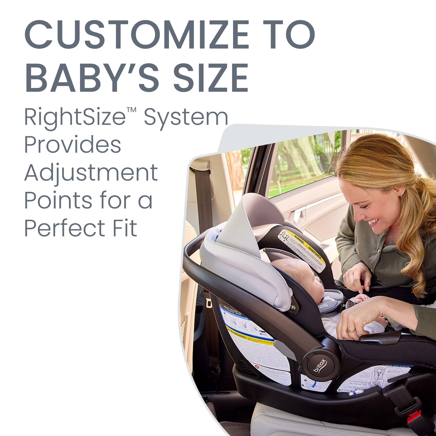 Britax Willow Brook S+ Travel System, Infant Car Seat Stroller Combo With Willow S Infant Car Seat, Alpine Base, and Brook+ Stroller; ClickTight Technology, SafeWash Insert and Cover — Glacier Onyx