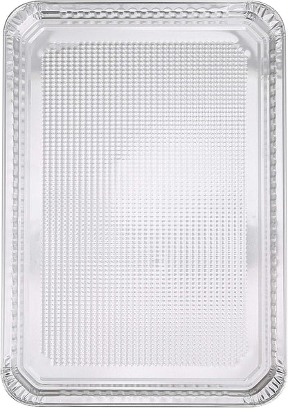 Glad Disposable Bakeware Aluminum Cookie Sheets for Baking & Roasting, 12 Count, 16" x 11"