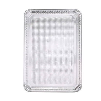 Glad Disposable Bakeware Aluminum Rectangular Cookie Sheets for Baking and Roasting, 12 Count-16" x 11" x 0.25" - Textured, Made from Aluminum - Baking Sheets, Baking Pans, Foil Cookie Sheet