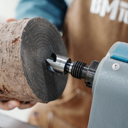 BMTURNING Woodworking Super 4-Prong Spring-Loaded Spur Drive Center #2MT for Wood Lathe, Woodturning Tools.