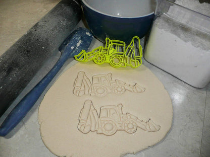BACKHOE DIGGER Cookie Cutter - Excavating Construction Equipment Vehicle, Made in USA PR3231