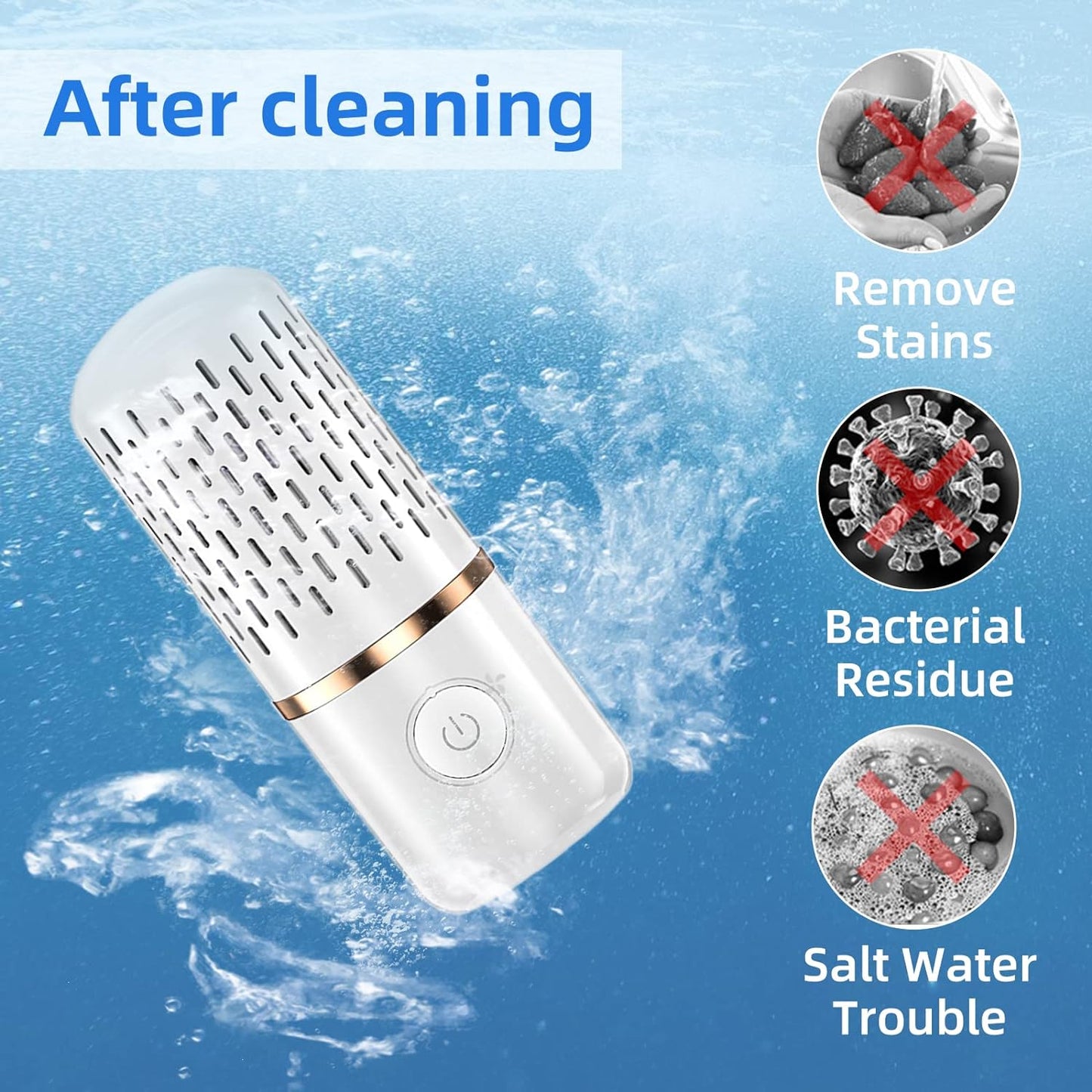 Fruit and Vegetable Cleaning Machine, USB Wireless Food Purifier for Washing Fruits, Vegetables, Rice, Meat, Tableware