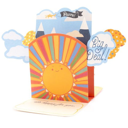 Hallmark Pop Up Graduation Card with Song (Smiling Sun, Plays Happy by Pharrell Williams )