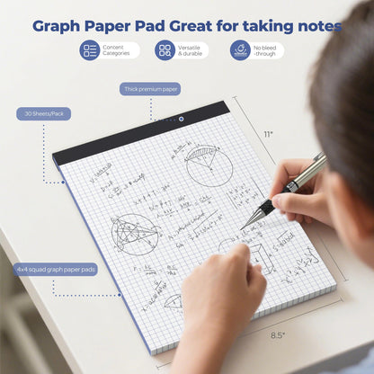 Nicpro 16PCS Drafting Tools with 12‘’ Aluminum Architectural Scale Ruler, Mechanical Pencils 0.5, 0.7, 0.9 & 2mm, Lead Refills, 2 Pack Graph Paper, Geometry Drawing Kit for Engineers Students Design