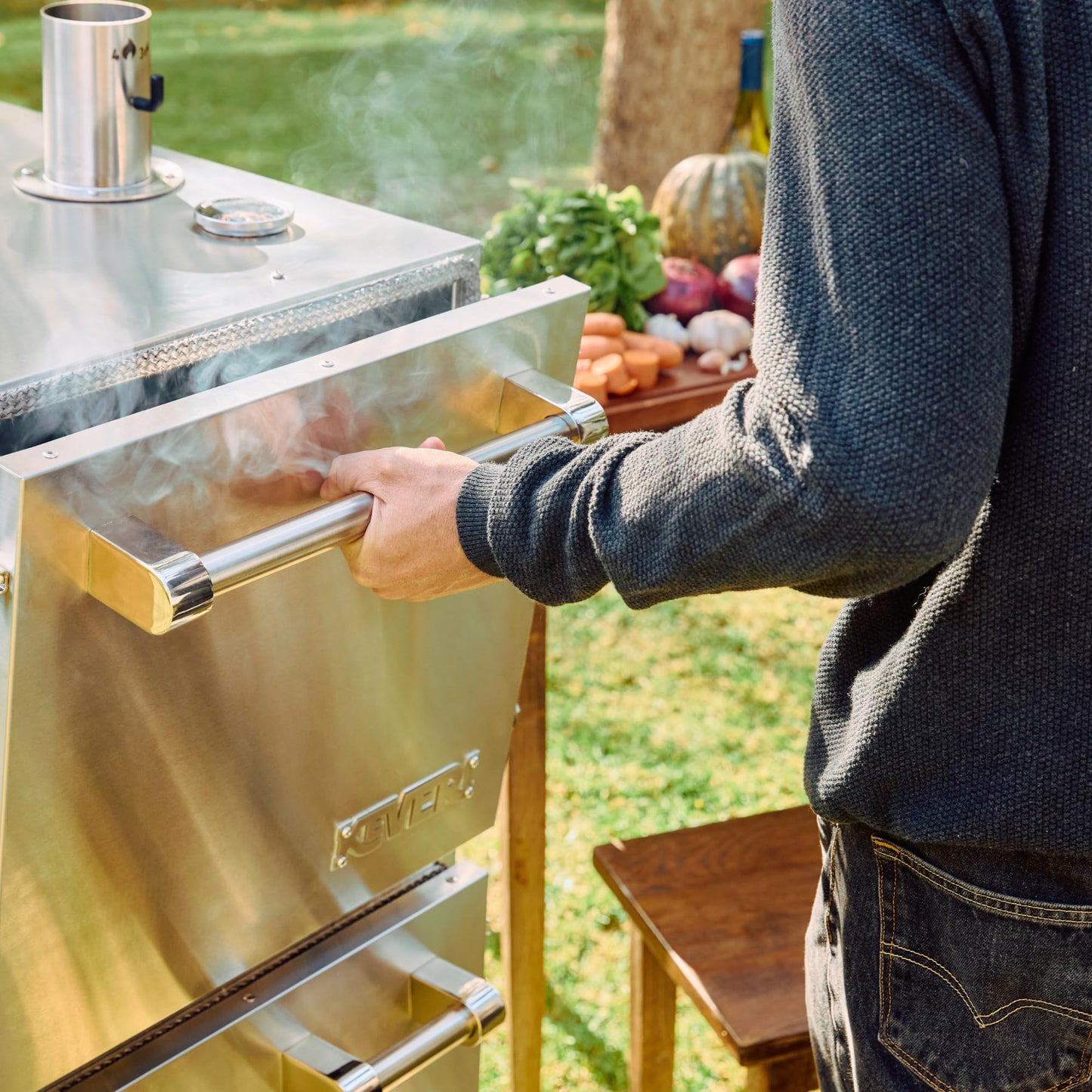 Keveri H1 Inox | | Multi-Purpose Stainless Steel Charcoal Oven | Grill, Smoker, Roast, Bake, Pizza Oven