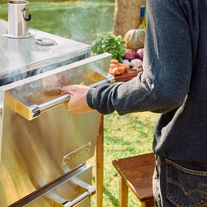 Keveri H1 Inox | | Multi-Purpose Stainless Steel Charcoal Oven | Grill, Smoker, Roast, Bake, Pizza Oven