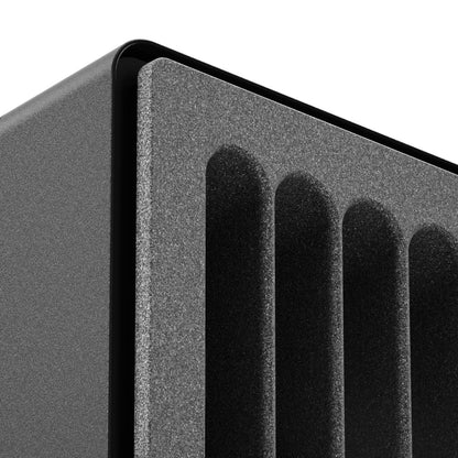 HAVN BF 360 Flow High Airflow ATX Mid Tower PC Case, Semi-Open SGCC Steel Frame, SimpliCable Cable Management, 2X 180mm Fan, 1x 140mm Fan 360mm Radiator Mounts, Magnetic Panels – Black