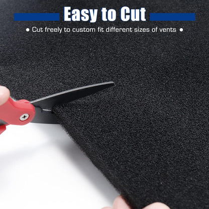 Cut to Fit Foam Pad Pre Filter, Air Purifiers Filter Replacement for Most Air Conditioners, Trash Cans, Dehumidifiers,