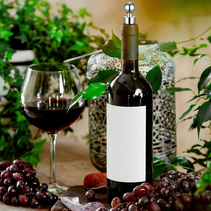 WLLHYF Wine Stoppers for Wine Bottles 30 Pcs Wine Bottle Stopper with Silicone Vacuum Wine Bottles Corks Reusable Wine Stopper for Bar, Holiday Party Suitable for Standard Bottle