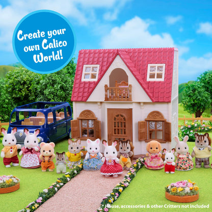 Calico CrittersToy Poodle Family, 3 inches