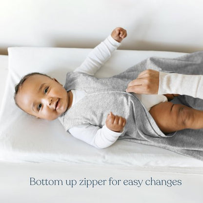 HALO Sleepsack, Micro-Fleece Wearable Blanket, Swaddle Transition Sleeping Bag, TOG 1.0, Daisy, Medium, 9-12 Months