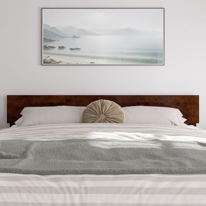 AFI, Wesley King Platform Bed with Panel Footboard & Storage Drawers, Walnut