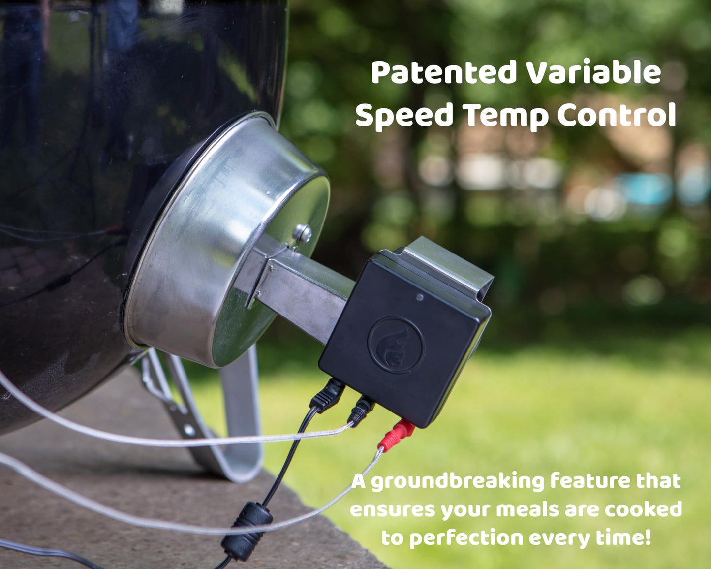 Flame Boss Smart BBQ Smoker Temperature Controller with Patented Variable Speed Fan, 400 Universal WiFi with 2 Probes for Weber, Char-Griller, Drum Smokers, Offset Smokers