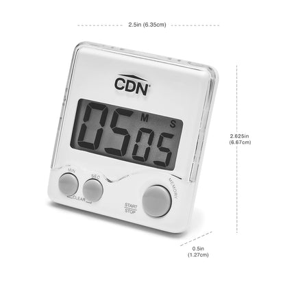 Large Digit Timer Loud Alarm Component Design