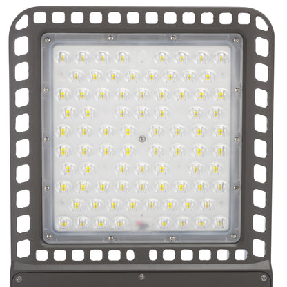 SAFAVIEH Lighting Collection – 200W LED Commercial Street Light, Outdoor IP65/IP66 Parking Lot & Roadway Fixture, 120–140LM/W, Dimmable, 3000K–6500K, Smart Control Compatible (CLT3200W)