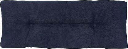 35 Inches, Klear Vu The Gripper Non-Slip Tufted Bench Cushion for Indoor Furniture, Assembled in USA, Entryway Storage