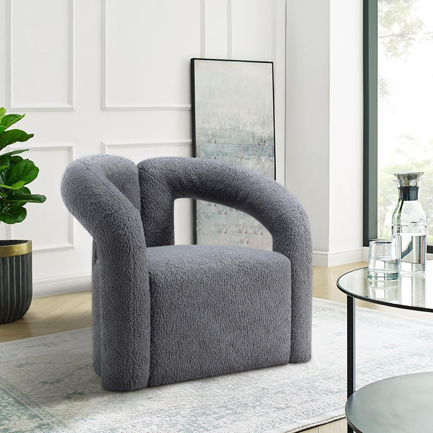 Lounge Chair in Gray