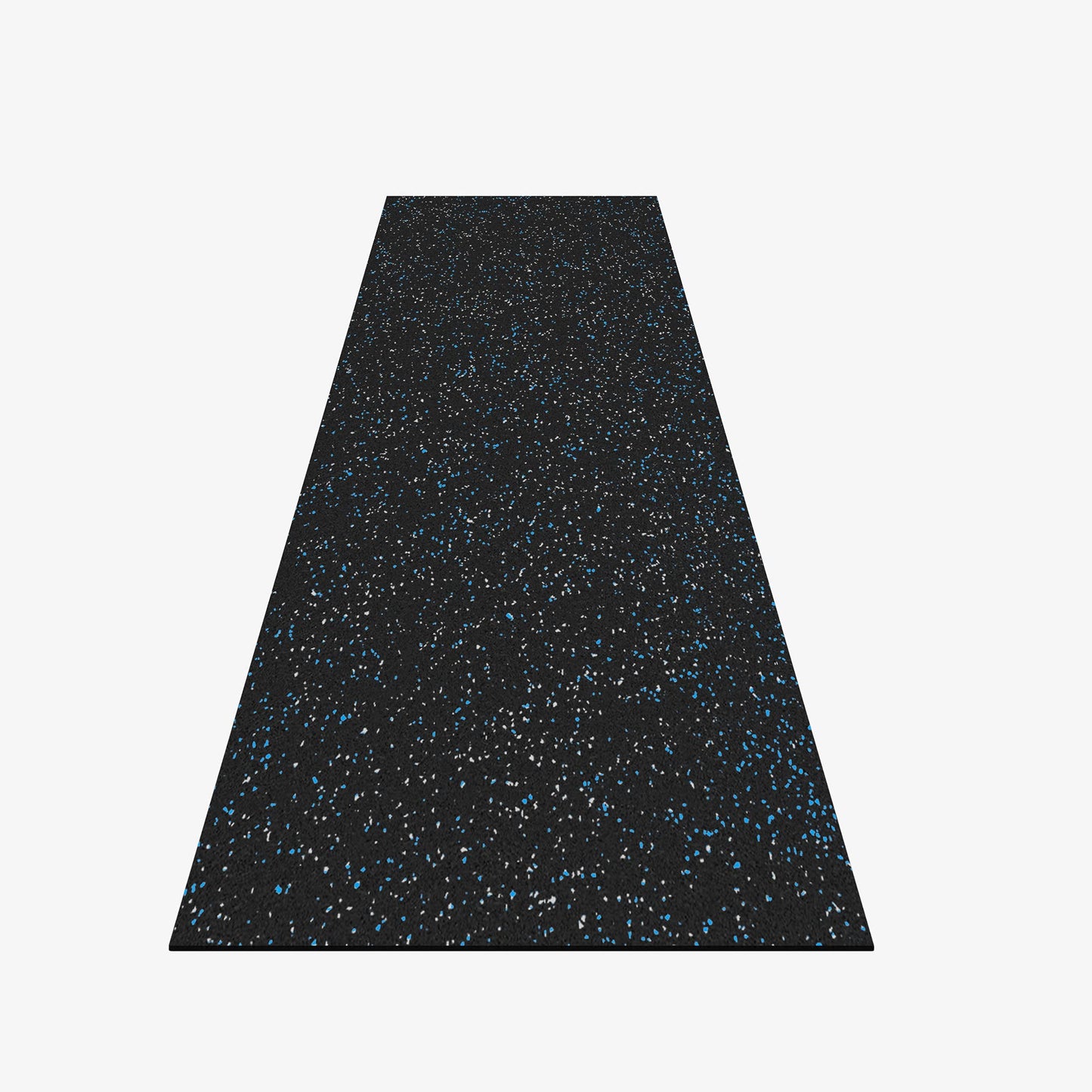 IncStores 1/4" Tough Rubber Roll (4' x 10') - Excellent Gym Floor mats for Medium/Large Equipment and Light/Moderate Free Weights (5 Mats - 4'x10' Blue/Grey)