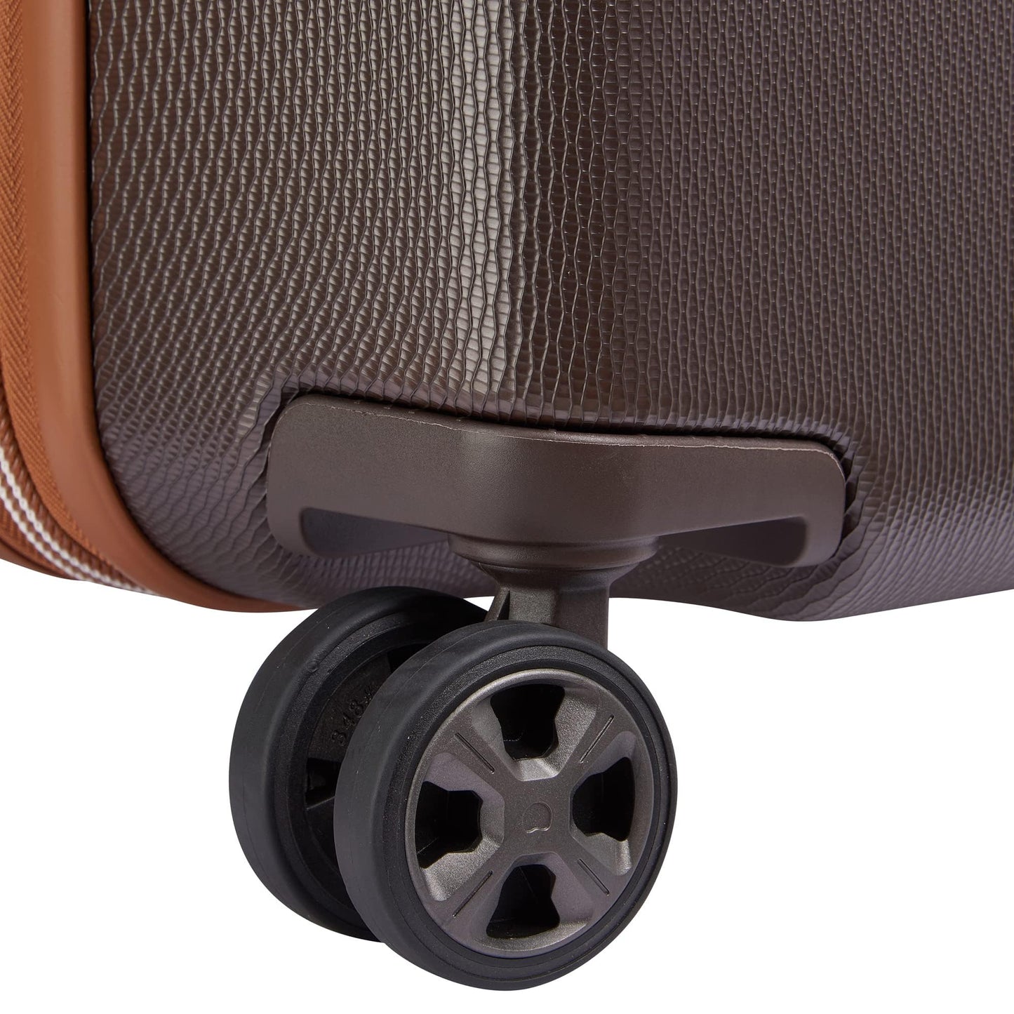 DELSEY PARIS Chatelet Air 2.0 Hardside Luggage with Spinner Wheels, Chocolate Brown, 3 Piece Set, (19/24/28)