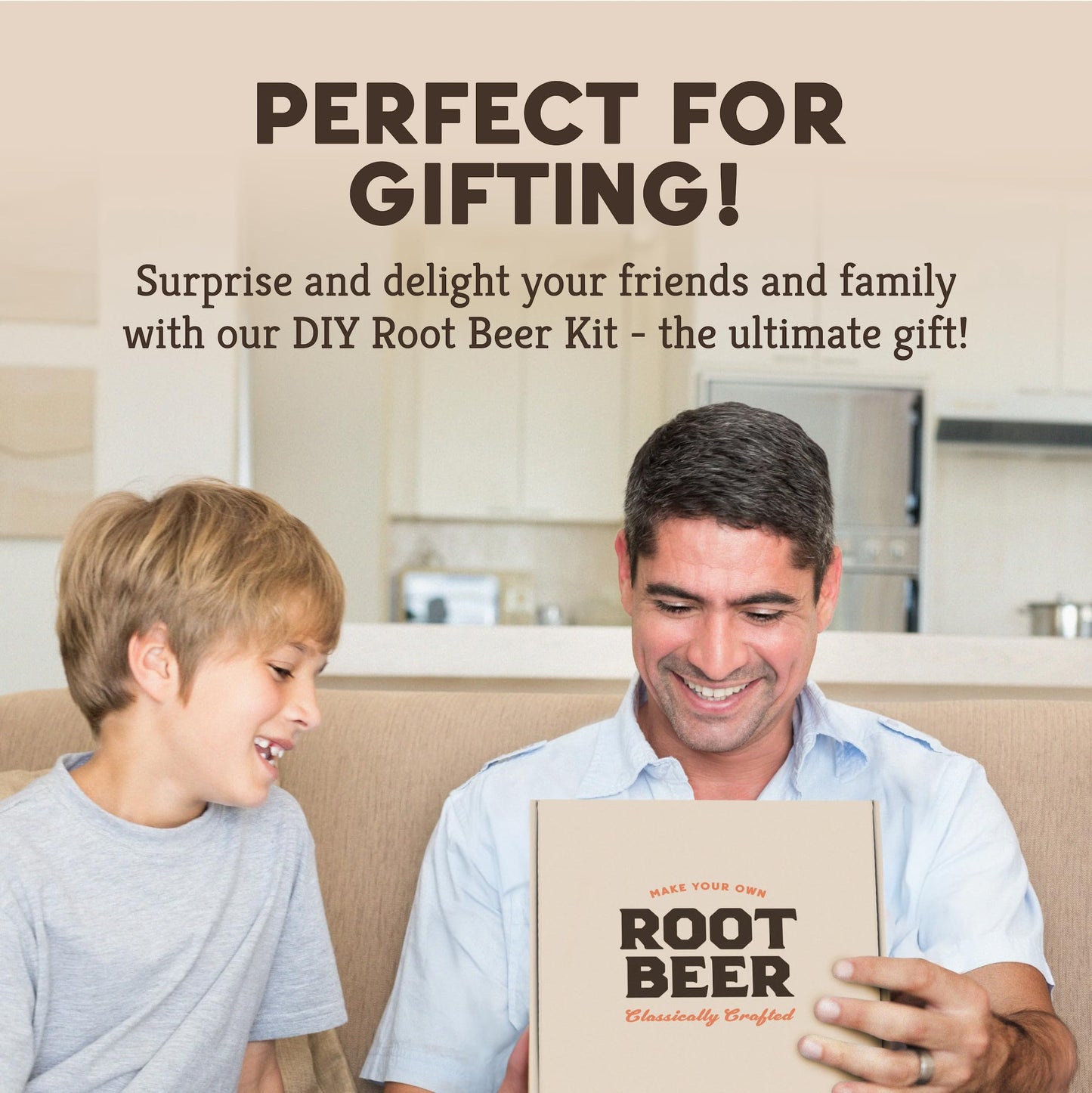 Craft A Brew - DIY Make Your Own Craft Root Beer - Complete Equipment and Supplies - Starter Home Brewing Kit - 1 Gallon