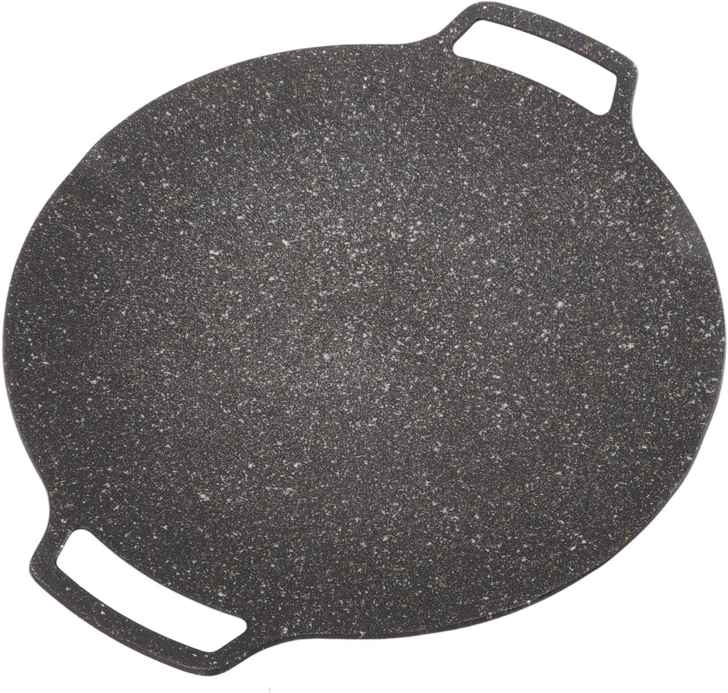 Korean Griddle Pan, Non-Stick Circular Frying Pan for Home Outdoor Stove, BBQ Plate (Universal Model 33cm)