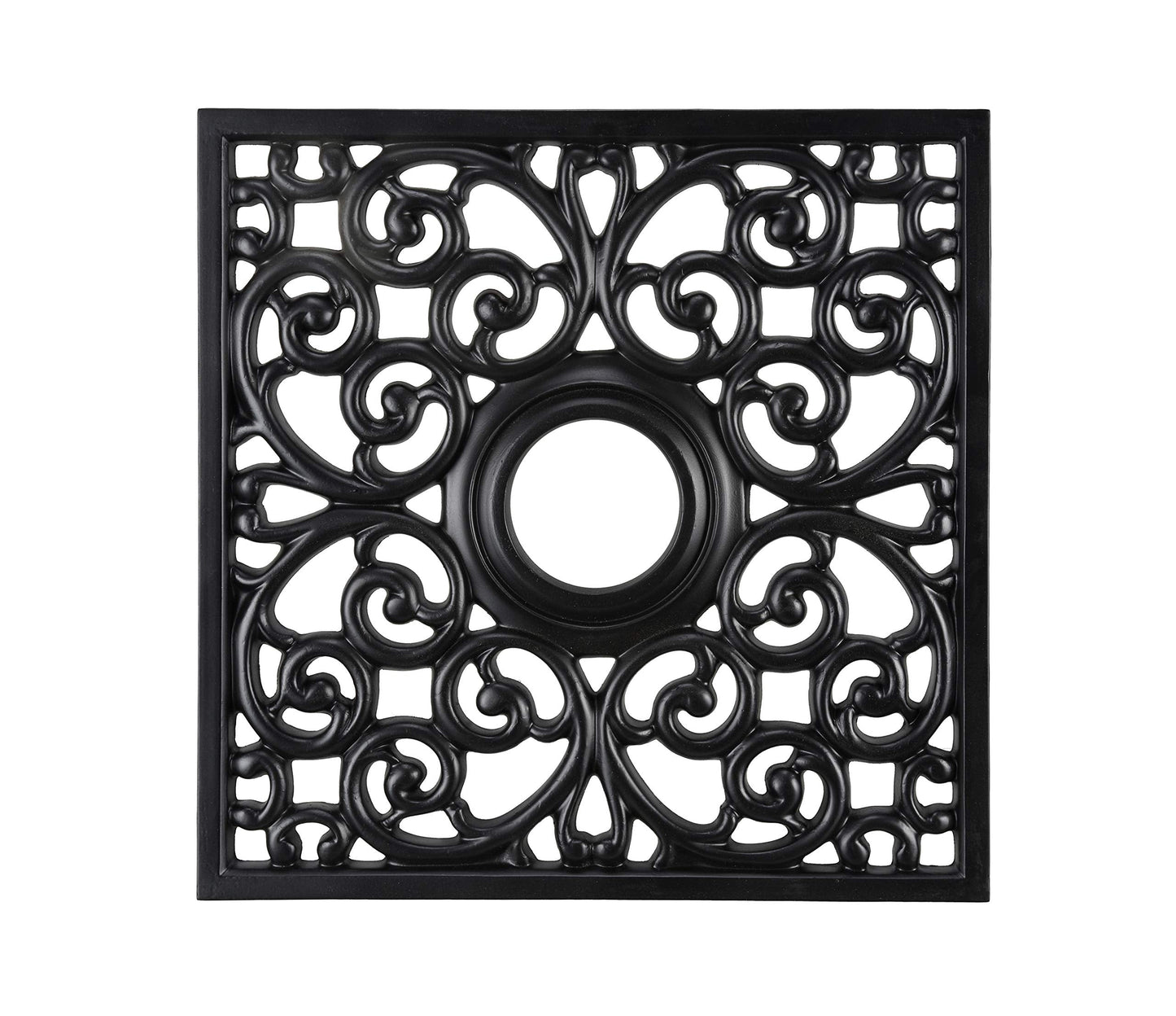 Aspen Creative 20300 18" Wide Square Ceiling Medallion