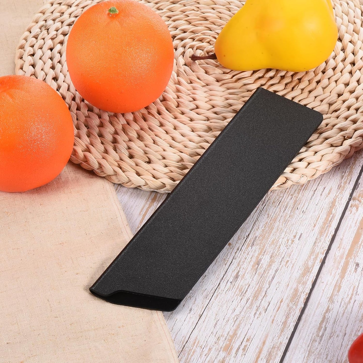 PATIKIL ABS Knife Cover Sleeves for 8" Chef Knife, Universal Knife Sheath for Home Kitchen, Black