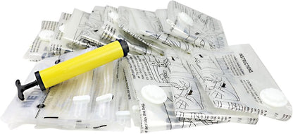 Vacuum Storage Bags, Space Saving Air Tight Compression to Organize Clothes, Linens, Seasonal Items by Everyday Home