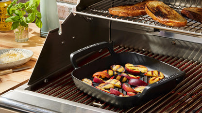Le Creuset Alpine Outdoor Collection Enameled Cast Iron Square Grill Pan, 10.25"
