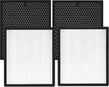 **LEVOIT LV-PUR131 Replacement Filters - 2 Pack HEPA & Activated Carbon for Optimal Air Purification**