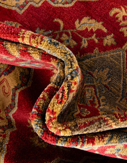 Unique Loom Sahand Collection Area Rug - Arsaces (10' 6" x 16' 5" Rectangle, Red/ Brown)