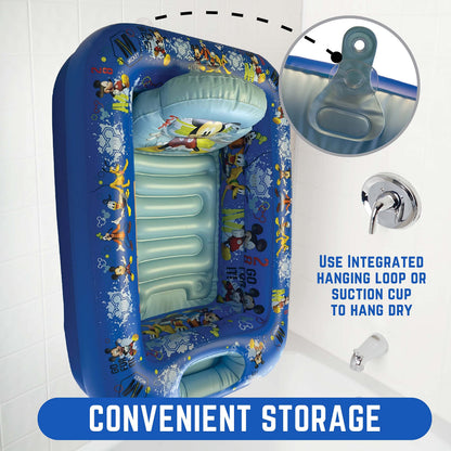 Disney Mickey Mouse Go for It Inflatable Tub - Baby Bathtub